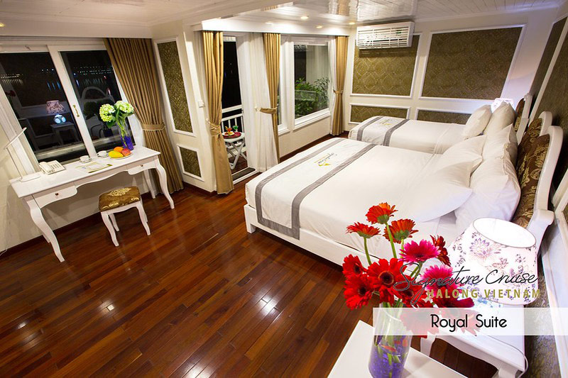 Royal cabin- Signature Royal Cruise Bai Tu Long Bay 5*, Du Thuyền Signature Royal Cruise 5 Sao