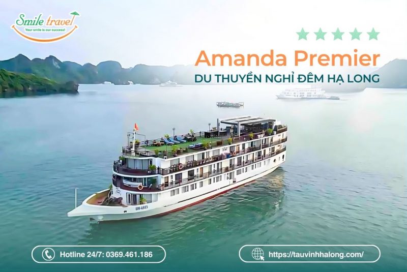 du thuyền amanda premier hạ long smiletravel