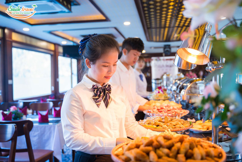 Food-Stella-Maris-Cruise 5* Halongbay-Vietnamhalongbay.com