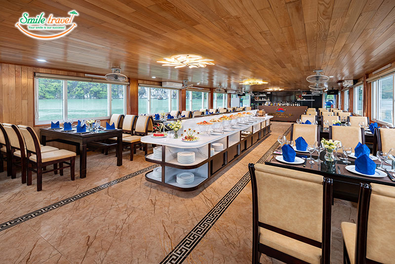 Restaurant Halong Excursion Cruise Smiletravel