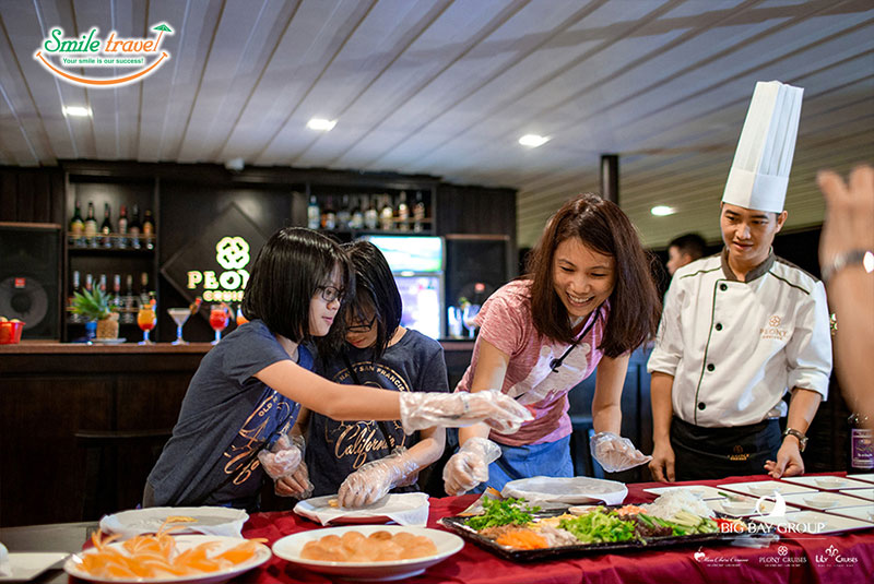 Cooking Class Peony Cruise Smiletravel