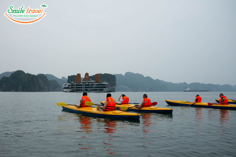 Kayaking La Regina Legend Cruise Smiletravel