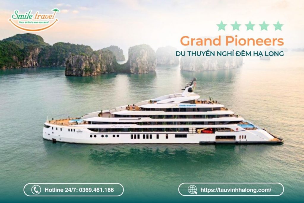 du thuyền grand pioneers hạ long smiletravel