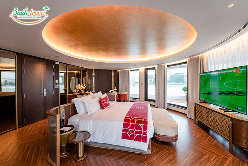 President Suite Sea Stars Cruise Smiletravel Halong Bay