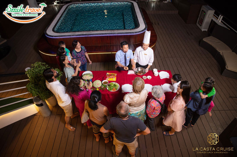 Cooking class La Casta Regal Cruise Smiletravel