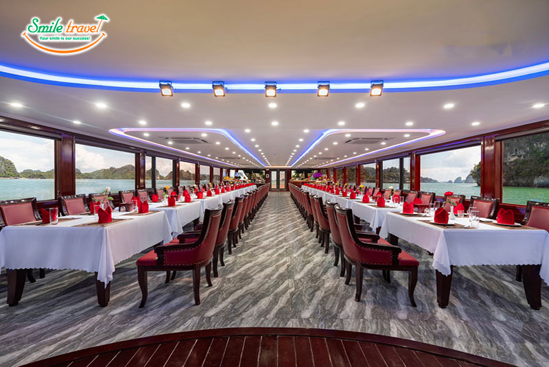 Restaurant Halong Diamond Cruise Smiletravel