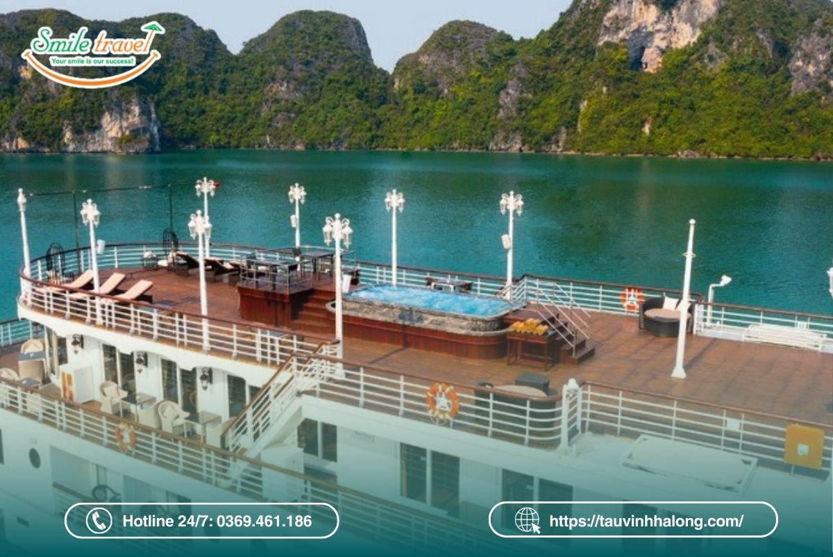 Tour du thuyền Paradise Elegance 2 ngày 1 đêm