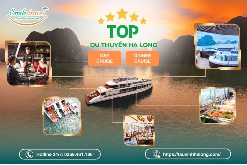 10 du thuyền hạ long trong ngày