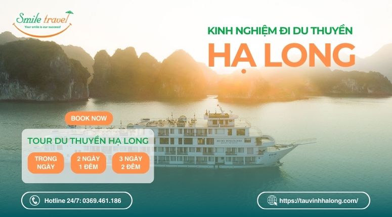 chia sẻ kinh nghiệm đi du thuyền hạ long