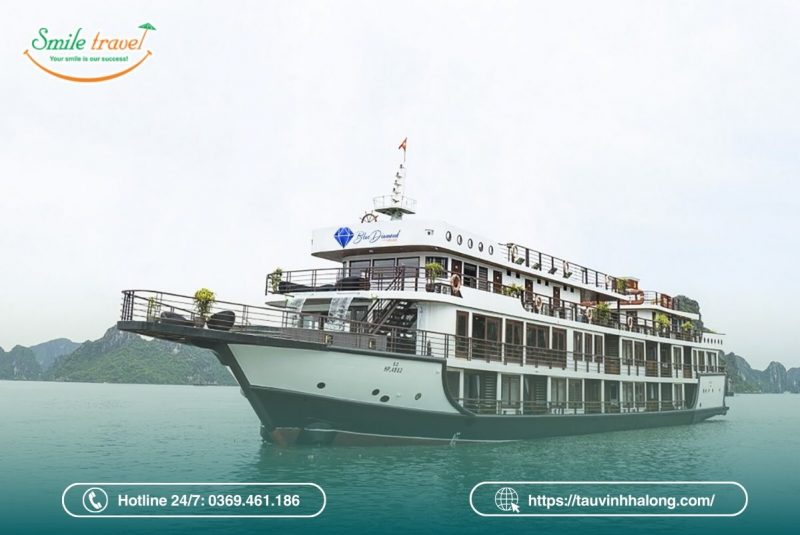 overview-blue-diamond-cruise-smiletravel - du thuyền blue diamond cruise
