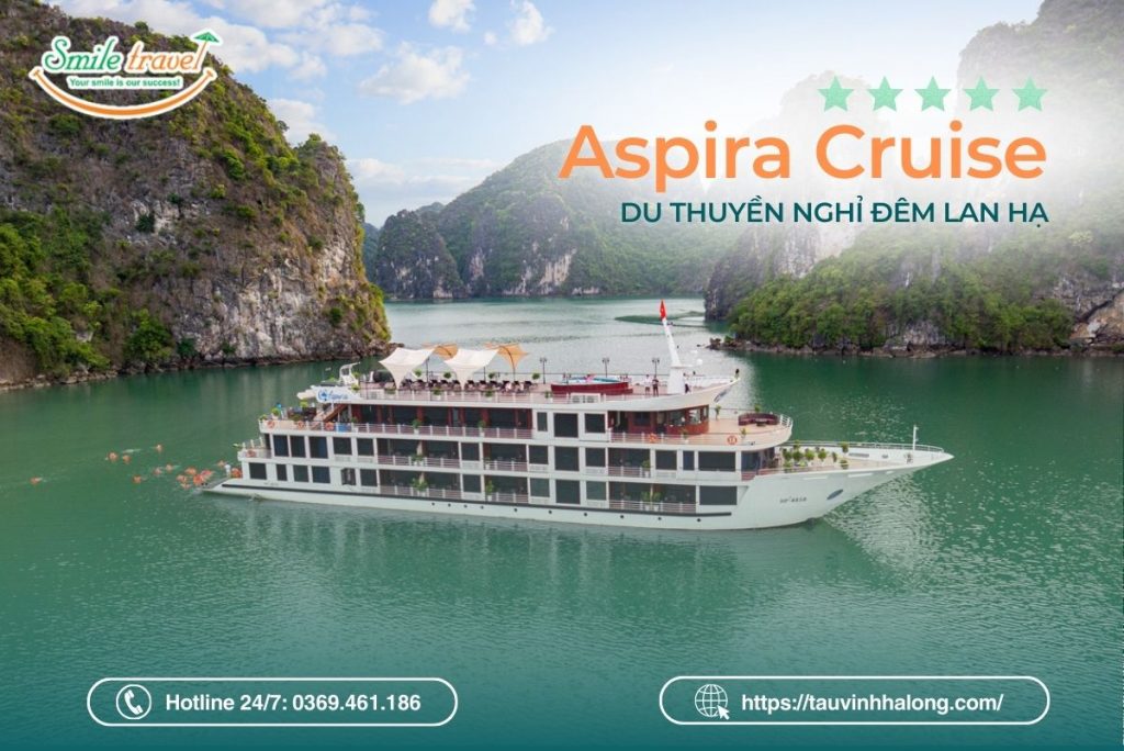 du thuyền aspira cruise lan hạ 5 sao