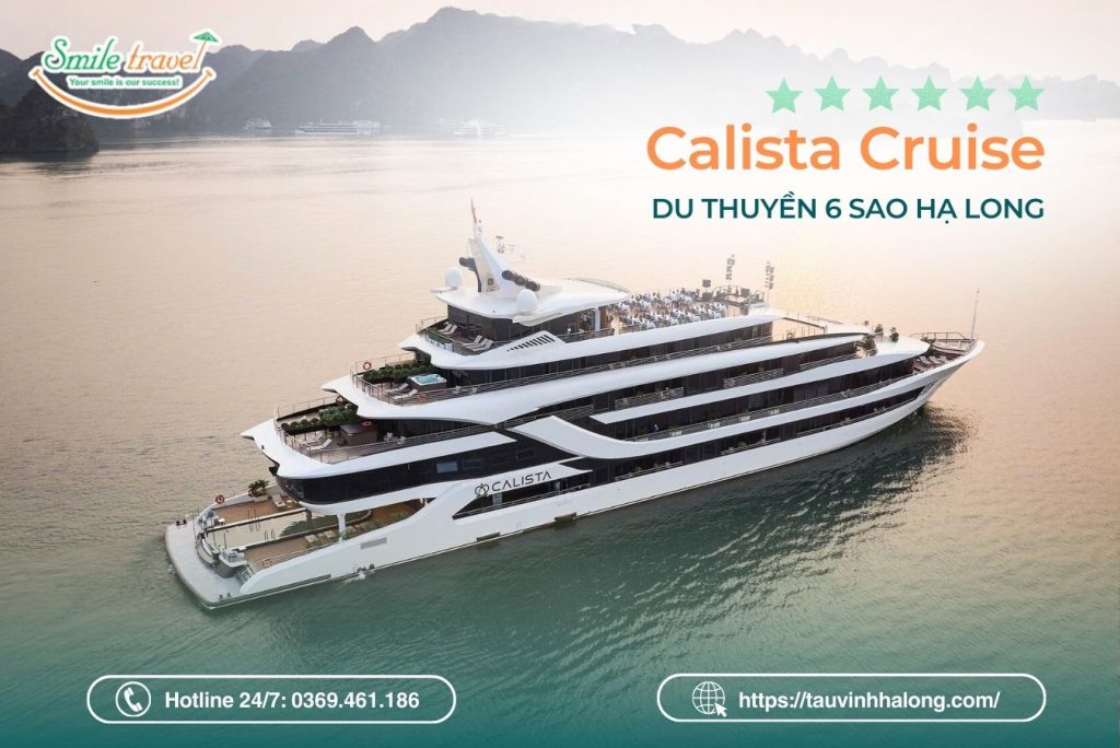 du thuyền calista cruise hạ long 6 sao