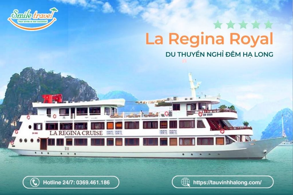 du thuyền la regina royal hạ long 5 sao