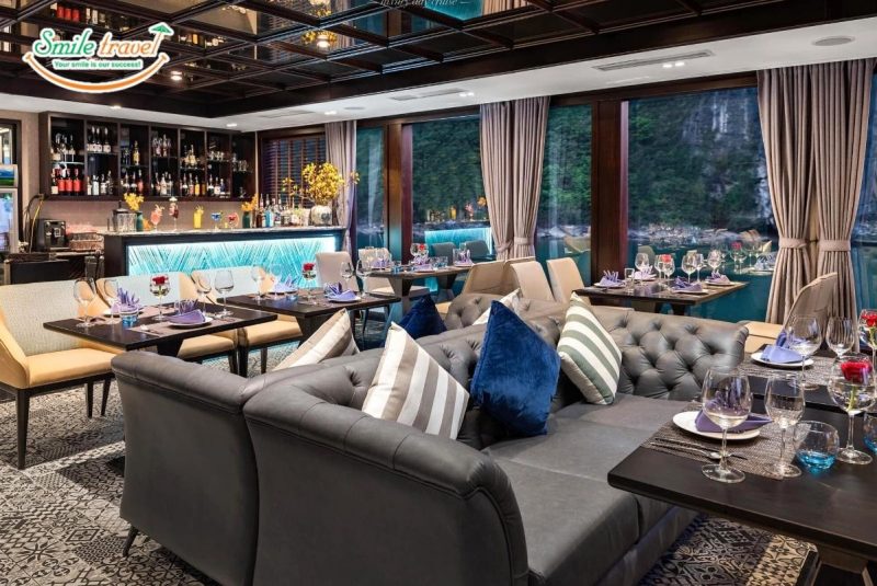 restaurant-bar-jade-sails-smiletravel - du thuyền Jade Sails