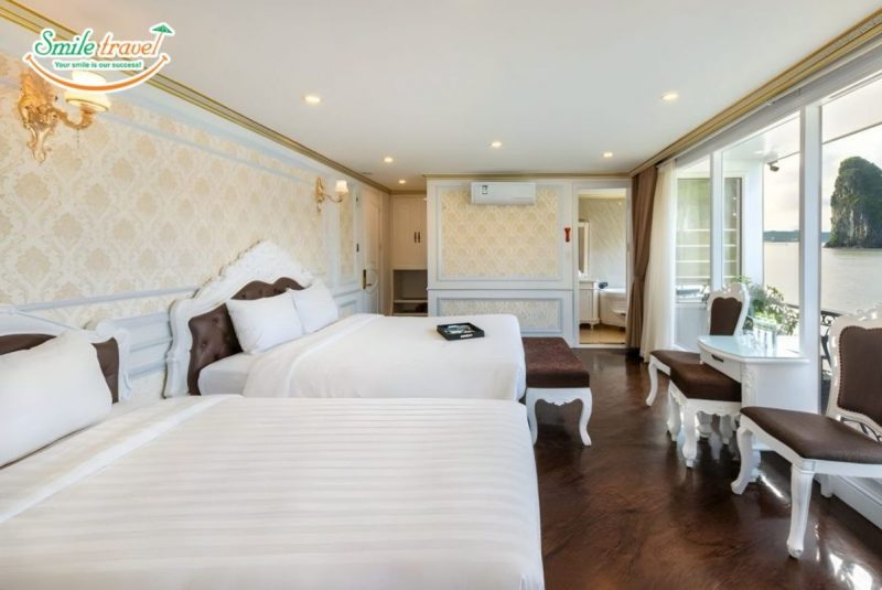 triple-suite-verdure-lotus-halong-cruise-smiletravel