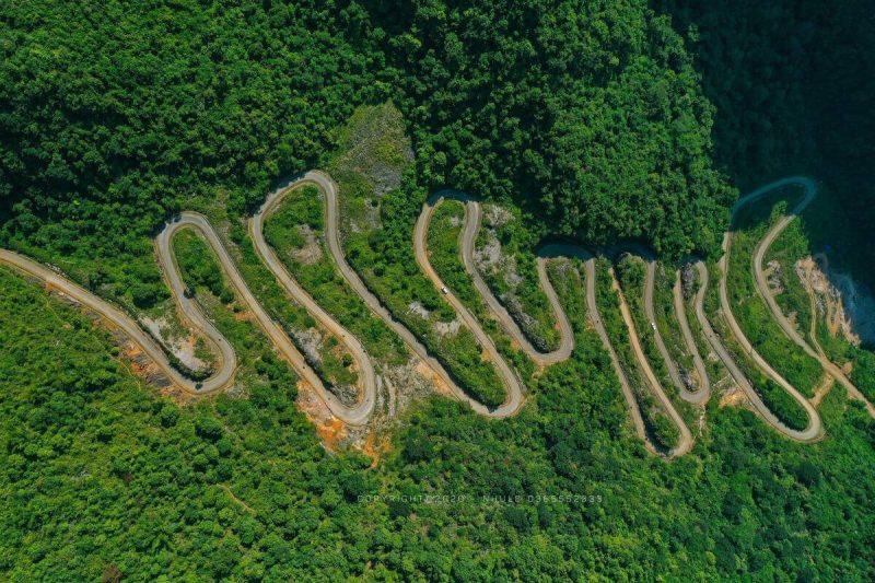Đèo 14 Tầng Hà Giang