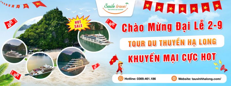 Lễ 2/9 Tàu Vịnh Hạ Long