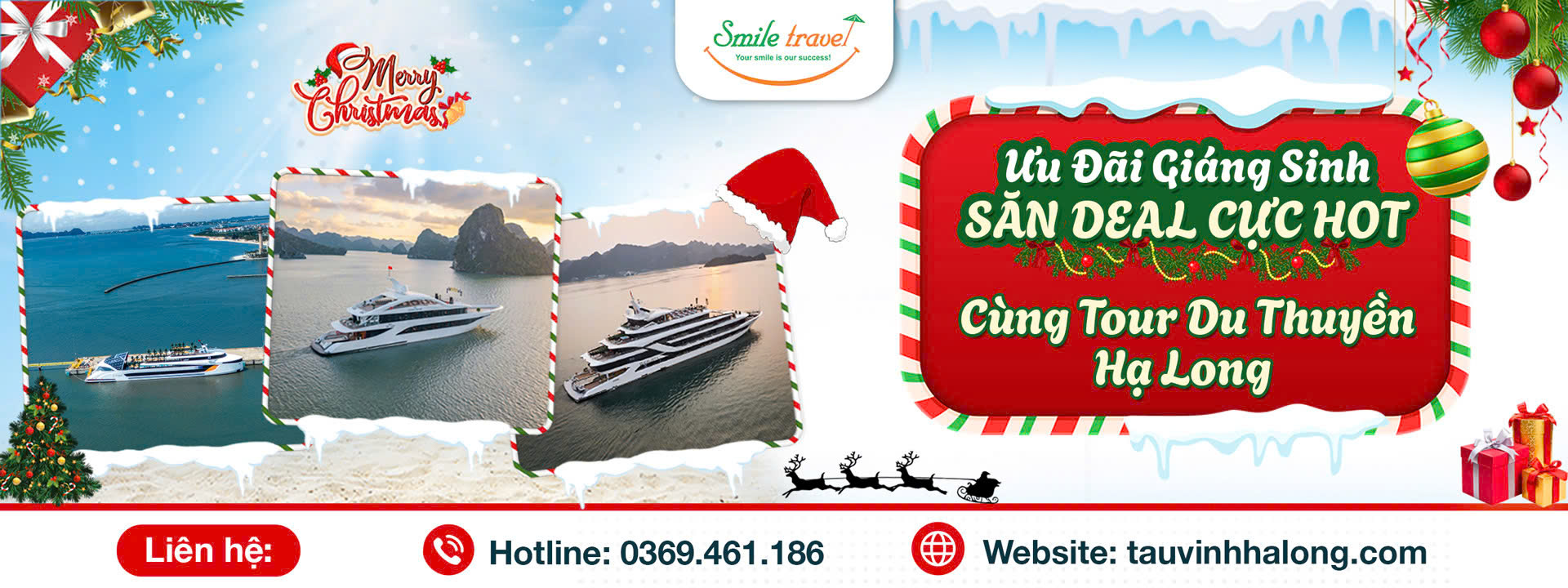 Ưu đãi giáng sinh - tauvinhhalong