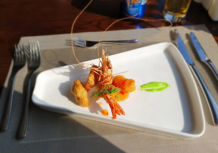 món ăn Du thuyền La Pandora