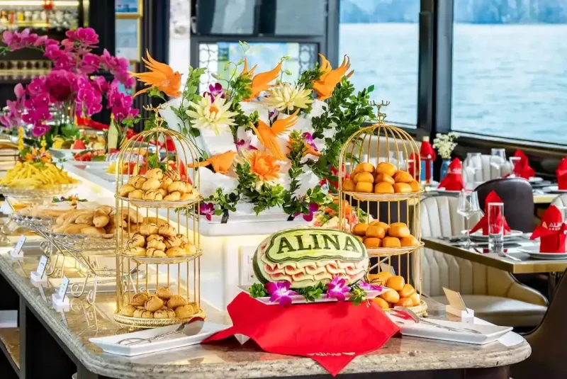 nhà hàng Du thuyền Alina Cruise