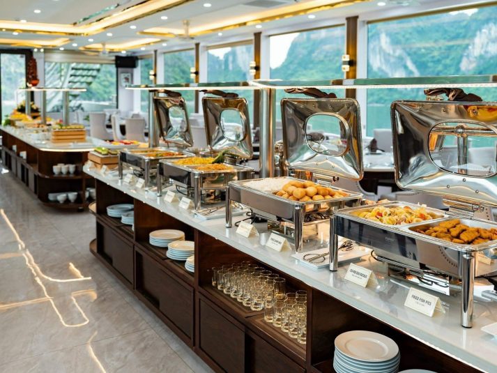 nhà hàng Du thuyền Hercules Premium