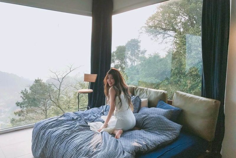 view phòng săn mây tam đảo