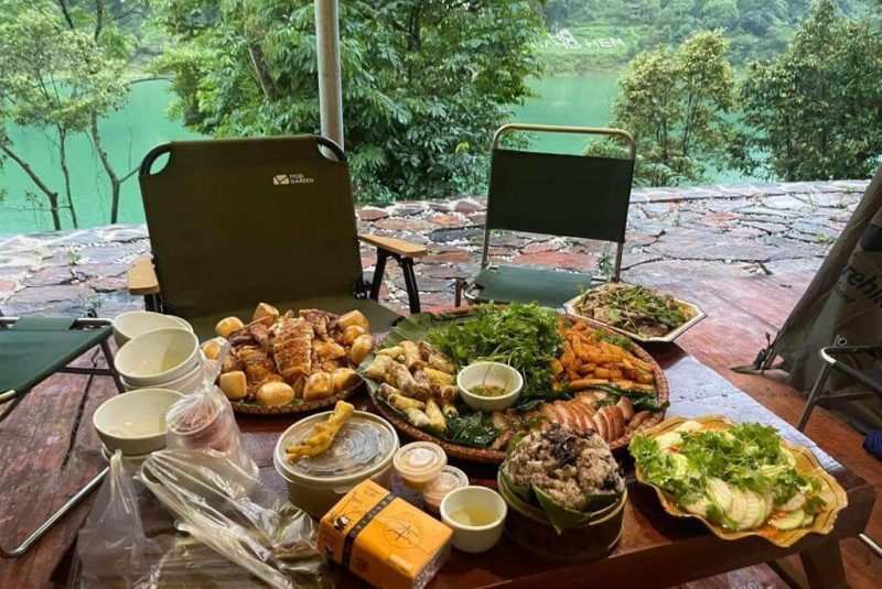 Món ăn Hồ Thang Hen Cao bằng