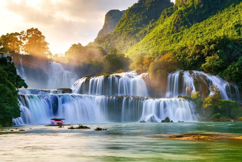 thác bản giốc