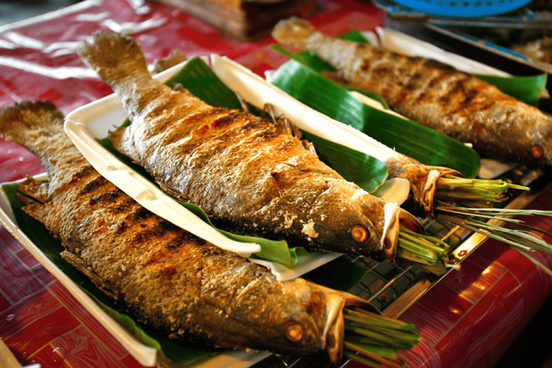 ẩm thực thác bản giốc