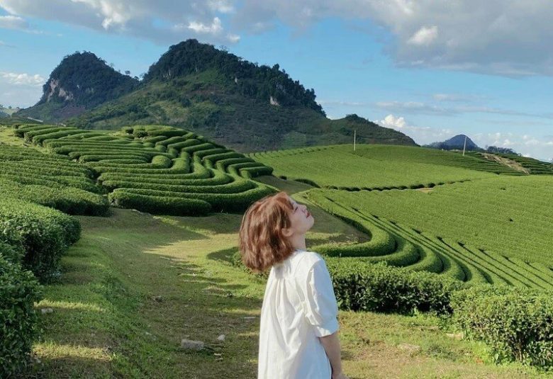 check in Đồi Chè Trái Tim Mộc Châu (1)