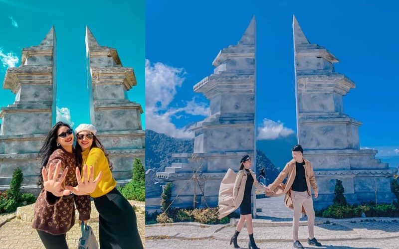 check in cổng trời sapa